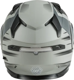 Gmax MD-01S Modular Snow Helmet Descendant Matte Gray Silver Dual Lens -Helmet Country Shop 7d40 5f85d8b22c0b8