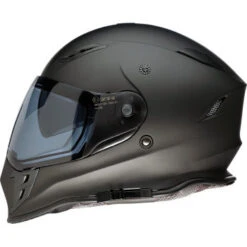 Z1R Nemesis Full Face Helmet Smoke Flat Black