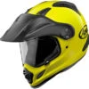 Arai XD4 Solid Helmet Fluorescent Yellow Size XS