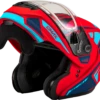 Gmax MD-04 Snow Helmet Sector Matte Red Blue Electric Shield -Helmet Country Shop 81fd 64dd0de861dc9