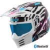 Icon Elsinore Bluetooth Helmet Rad Dawn White
