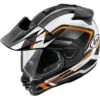 Arai XD5 Dual Sport Helmet Discovery Orange Frost -Helmet Country Shop 885F4C0D 1B79 4B6A B2FB 8D5A03173C94