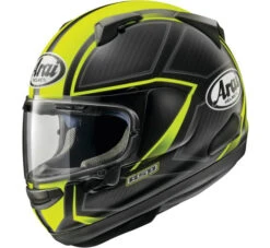 Arai Quantum-X Full Face Helmet Spine Graphic Fuorescent Yellow