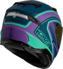 Gmax FF-98 Full Face Helmet Aftershock Purple/Blue Matte -Helmet Country Shop 8927 64daab7862f1f