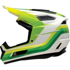 Z1R Dirt Maxx Vortex Off Road Helmet White/Green