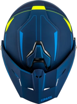 Gmax MD-74S Spectre Snow Helmet Matte Blue Green Electric Shield -Helmet Country Shop 98ff 64fb67b4224f8