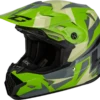 Gmax MX-96S Snowcross Helmet Green