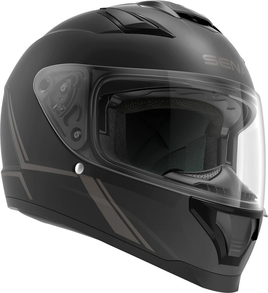 Sena Stryker Full Face Helmet Matte Black Sena Stryker Full Face Helmet Matte Black -Helmet Country Shop 9a9c 6182f51fd77d3