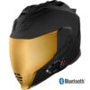 Icon Airflite Peace Keeper Bluetooth Helmet Black
