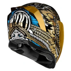 Icon Airflite Day Tripper Graphic Gold Bluetooth Full Face Helmet 4 Icon Airflite Day Tripper Graphic Gold Bluetooth Full Face Helmet -Helmet Country Shop AirfliteDayTripperGoldBack 1