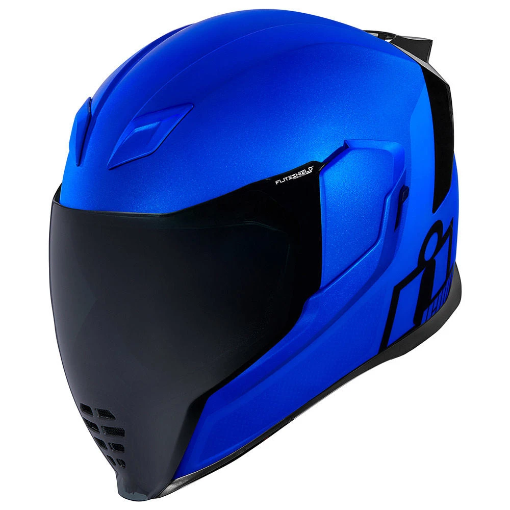 Icon Airflite™ Jewel MIPS® Full Face Helmet Blue Icon Airflite™ Jewel MIPS® Full Face Helmet Blue -Helmet Country Shop AirfliteMipsJewelBlueFront