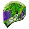 Icon Airform Ritemind Glow Green Full Face Helmet 1 Icon Airform Ritemind Glow Green Full Face Helmet -Helmet Country Shop AirformRiteMindGlowProfile