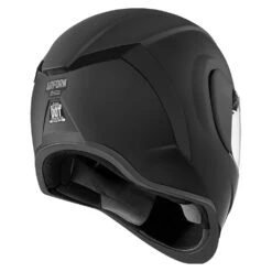 Icon Airform Full Face Helmet Matte Black 4 Icon Airform Full Face Helmet Matte Black -Helmet Country Shop AirformRubatoneBlackBack 1