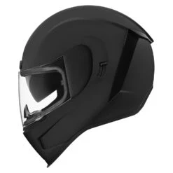 Icon Airform Full Face Helmet Matte Black 3 Icon Airform Full Face Helmet Matte Black -Helmet Country Shop AirformRubatoneBlackProfile