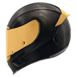 Icon Airframe Pro Helmet Carbon Gold -Helmet Country Shop AirframeProCarbonGoldProfile