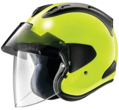 Arai RAM X Open Face Helmet Flourescent Yellow