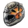 Arai Corsair X Pedrosa Helmet Dani Samurai 2 Orange Black