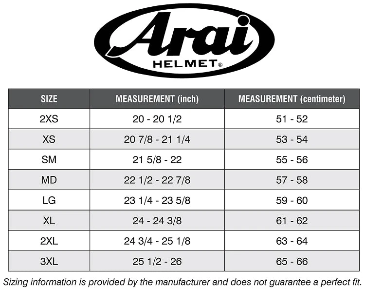 Arai Corsair X Kayonari Trico Frost Full Face Helmet Arai Corsair X Kayonari Trico Frost Full Face Helmet -Helmet Country Shop Aria CorsairX Sizing ba730cd5 337a 4337 88ce a7b9c80a1407