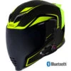 Icon Airflite Crosslink Hi Viz Bluetooth Helmet