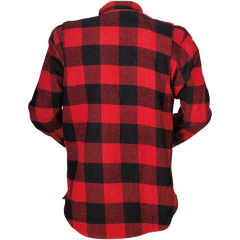 Z1R Duke Flannel Shirt - Red/Black Z1R Duke Flannel Shirt - Red/Black -Helmet Country Shop C479BA35 0AF2 456E 8E6D A4E7E2C848DA