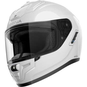 Sena Phantom Full Face Helmet Gloss White Sena Phantom Full Face Helmet Gloss White -Helmet Country Shop C4F68998 0A83 4B8F BDDD 333A3CA0E593