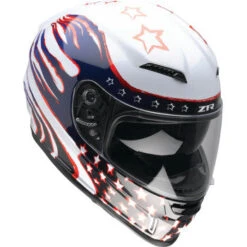 Z1R Jackal Full Face Helmet Patriot Red/White/Blue -Helmet Country Shop CB997306 A523 460D AAED 39CD6796C30F