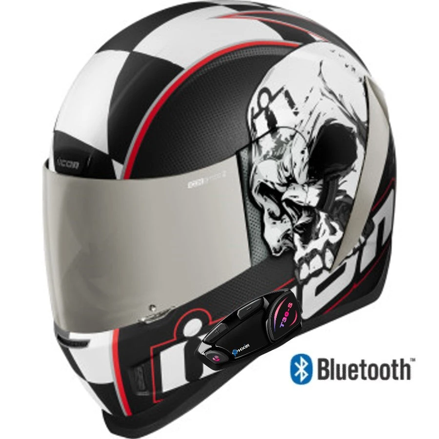 Icon Airform Full Face Bluetooth Helmet Death or Glory Black Icon Airform Full Face Bluetooth Helmet Death Or Glory Black -Helmet Country Shop EC7815FB 247C 4CD2 A0E2 8D80E2CCABAE T30
