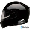 Z1R Warrant Full Face Bluetooth Helmet Gloss Black