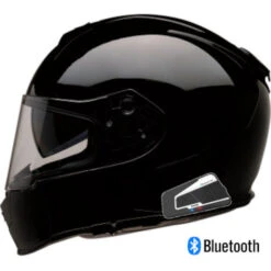 Z1R Warrant Full Face Bluetooth Helmet Gloss Black