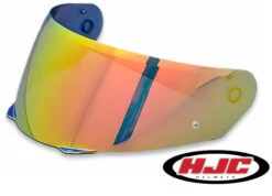 HJC I90 Pinlock Shield Red Mirror