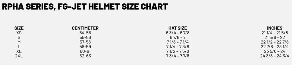 HJC RPHA 71 Full Face Helmet Carbon HJC RPHA 71 Full Face Helmet Carbon -Helmet Country Shop HJC RPHA Sizing Chart 1024x1024 03a74229 aa66 41fa 9b3c 73726cbef109