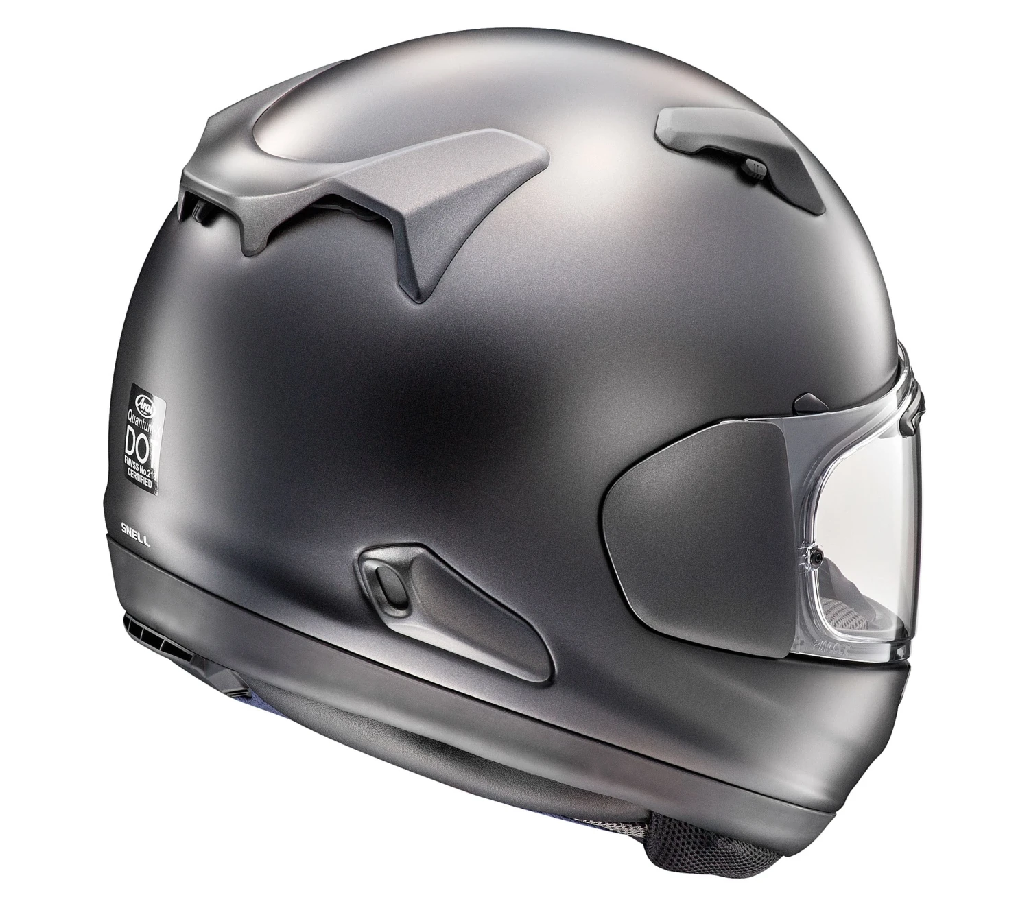 Arai Quantum-X Full Face Helmet Black Frost Arai Quantum-X Full Face Helmet Black Frost -Helmet Country Shop QuantumX Black Frost R