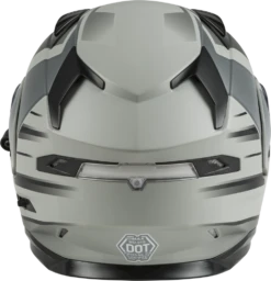 Gmax MD-01S Snow Helmet Descendant Matte Gray Silver Electric Shield And Dual Lens -Helmet Country Shop a64d 5fa30417e4889