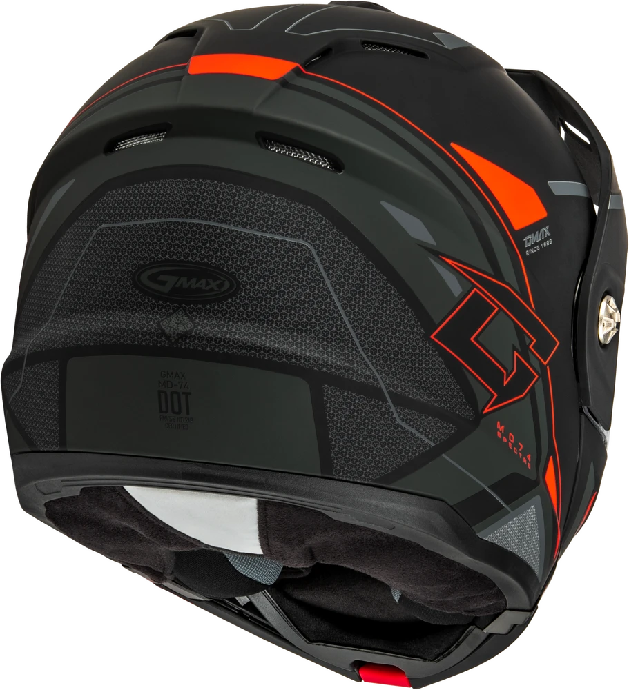Gmax MD-74S Spectre Snow Helmet Matte Black Red Electric Shield Gmax MD-74S Spectre Snow Helmet Matte Black Red Electric Shield -Helmet Country Shop a9a5 64fb679006d09