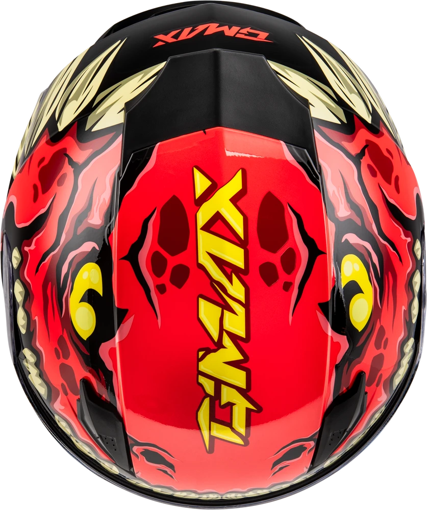 Gmax GM-49Y Youth Full Face Helmet Drax Graphic Red Dual Lens Gmax GM-49Y Youth Full Face Helmet Drax Graphic Red Dual Lens -Helmet Country Shop adea 64dbee9b65dc4 1
