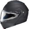 HJC C91 Modular Snow Helmet Flat Black Electric Shield 2 HJC C91 Modular Snow Helmet Flat Black Electric Shield -Helmet Country Shop apiexfxdj 23711.1596235268