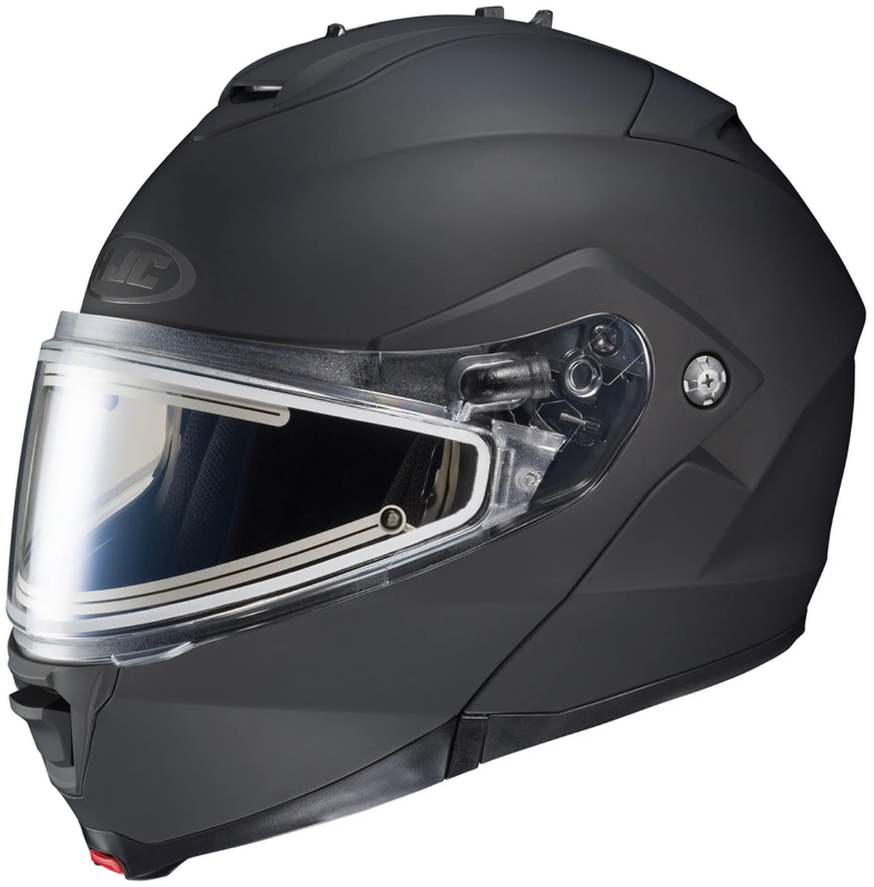 HJC C91 Modular Snow Helmet Flat Black Electric Shield HJC C91 Modular Snow Helmet Flat Black Electric Shield -Helmet Country Shop