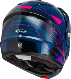 Gmax MD-74S Spectre Snow Helmet Blue Pink Purple Electric Shield -Helmet Country Shop b588 64fb673577910