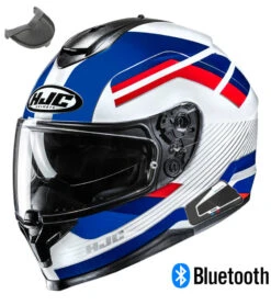 HJC C70 Full Face Bluetooth Helmet Belis MC-21