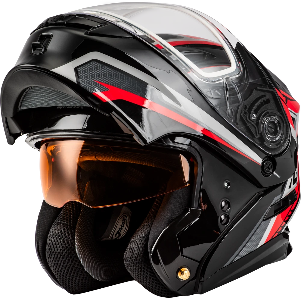 Gmax MD-01S Transistor Modular Snow Helmet Black Red Gmax MD-01S Transistor Modular Snow Helmet Black Red -Helmet Country Shop c205 64f0f6442bf88