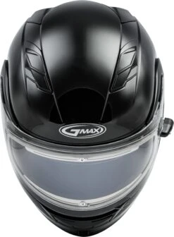 Gmax MD-01S Modular Bluetooth Snow Helmet Gloss Black Electric Shield -Helmet Country Shop c449 5b4d08e8ef93f 1