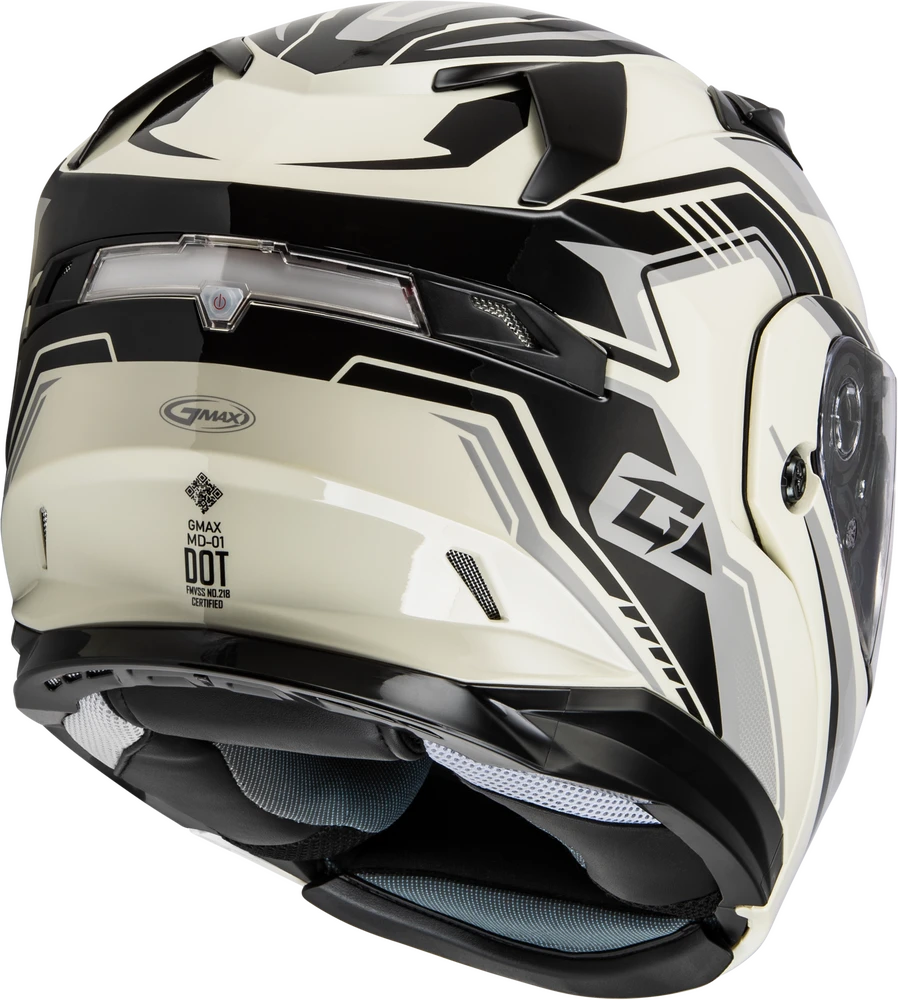 Gmax MD-01S Transistor Snow Helmet White Grey Black Electric Shield and Dual Lens Gmax MD-01S Transistor Snow Helmet White Grey Black Electric Shield And Dual Lens -Helmet Country Shop c95d 64f0f69e6cfb2