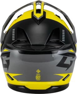 Gmax GM-11S Ronin Snow Helmet Yellow Grey Electric Shield And Dual Lens -Helmet Country Shop ca04 64d2b7474804e 1
