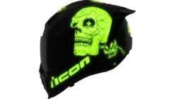 Icon Ultraflite Full Face Bluetooth Helmet Doodle 3 MIPS Blue -Helmet Country Shop canvas