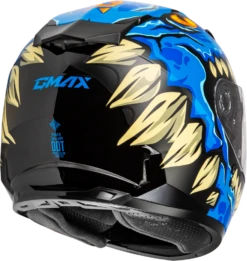 Gmax GM-49Y Youth Full Face Helmet Drax Graphic Blue Dual Lens 4 Gmax GM-49Y Youth Full Face Helmet Drax Graphic Blue Dual Lens -Helmet Country Shop d90d 64dbeddf9076d