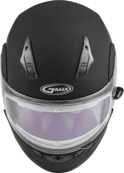 Gmax MD-04 Modular Snow Helmet Matte Black Electric Shield -Helmet Country Shop e602 5f88bee295c05