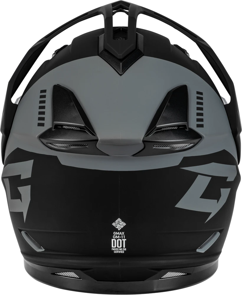 Gmax GM-11S Ronin Snow Helmet Matte Black Silver Electric Shield Gmax GM-11S Ronin Snow Helmet Matte Black Silver Electric Shield -Helmet Country Shop e725 64d2b6fb6ecb8
