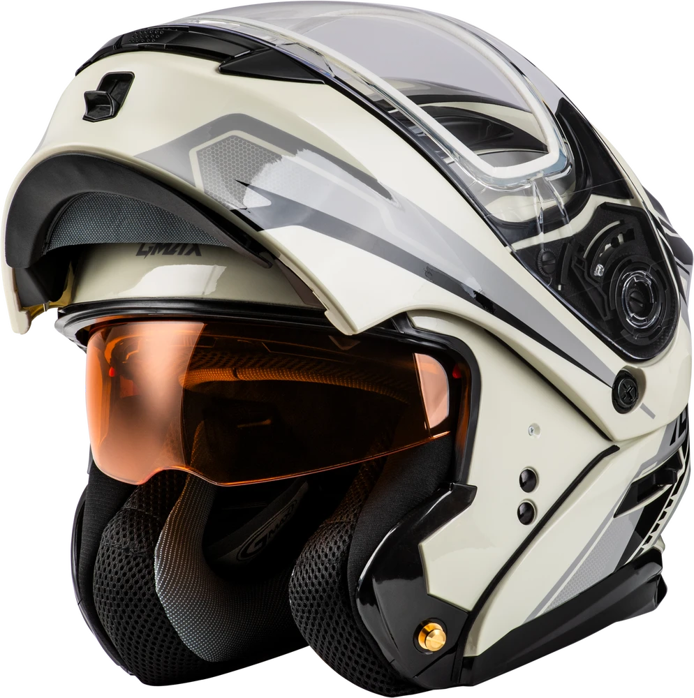 Gmax MD-01S Transistor Modular Snow Helmet White Black Gmax MD-01S Transistor Modular Snow Helmet White Black -Helmet Country Shop e880 64f0f69eaaf23