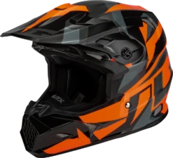 Gmax MX-96S Snowcross Helmet Orange