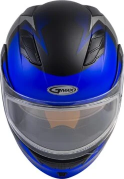 Gmax MD-01S Modular Snow Helmet Descendant Matte Black Blue -Helmet Country Shop f076 5f3ea5650b504